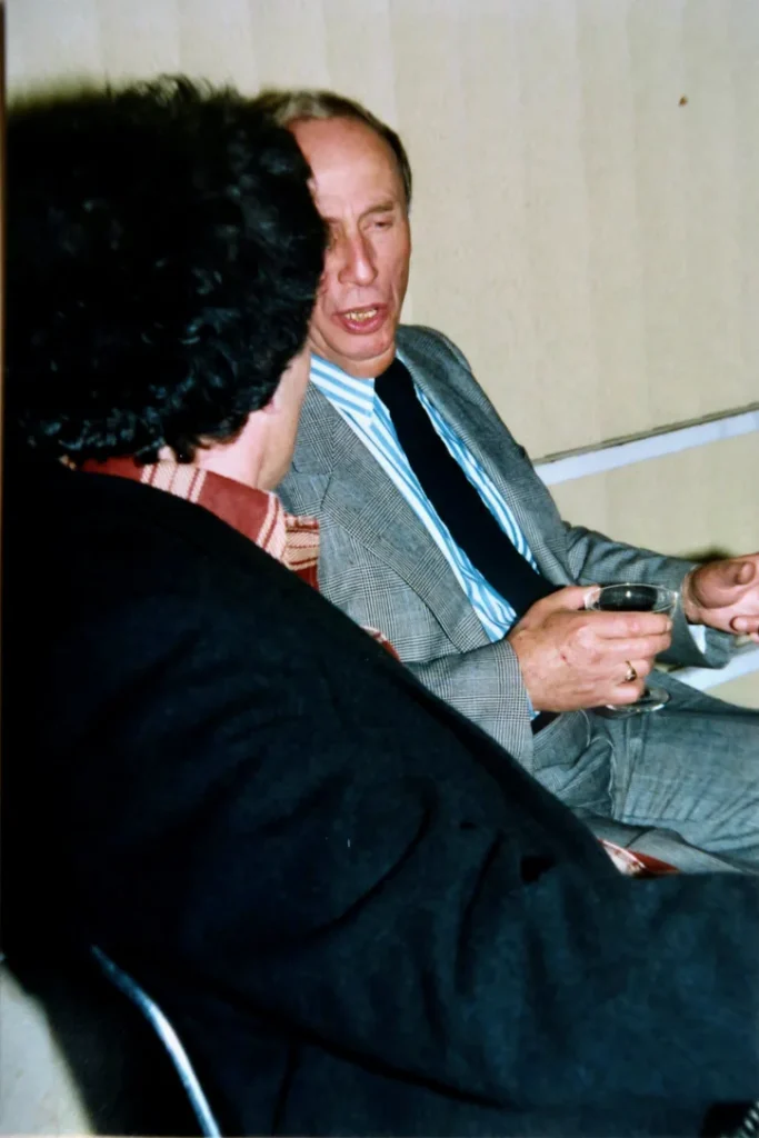 Jean-Marc Vallin avec Georges Balandier